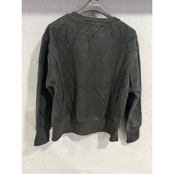 Zeagoo Womens Oversize Black Long Sleeve Pullover Sweatshirt S - Picture 2 of 6